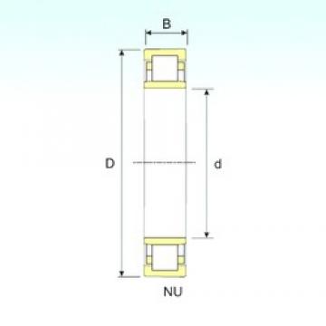 ISB NU 2232 cylindrical roller bearings
