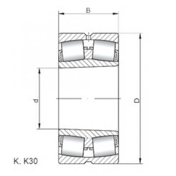 ISO 23232 KW33 spherical roller bearings