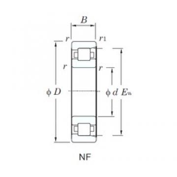 KOYO NF313 cylindrical roller bearings